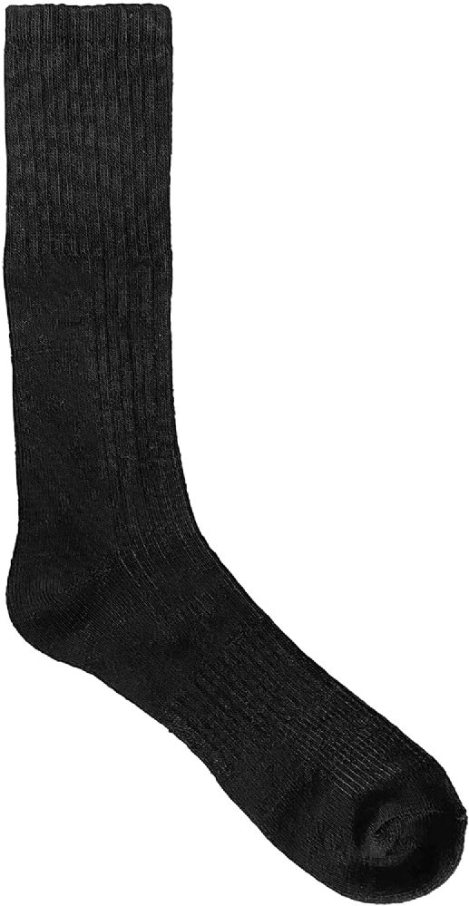 Mens Military Grade Thick Padded Terry Lined Cotton Socks, Ribbed, Dry ...