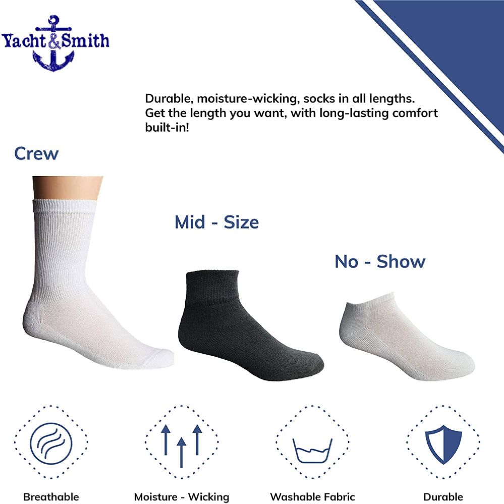 Billionhats Wholesale Men's Cotton Shoe Liner Training Socks No Show ...