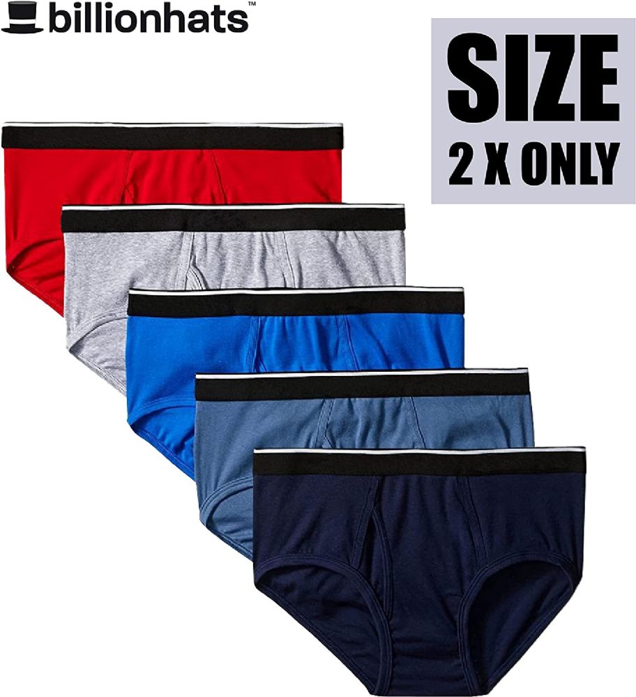 Gildan Mens Briefs Assorted Colors Size 2xl At 6168