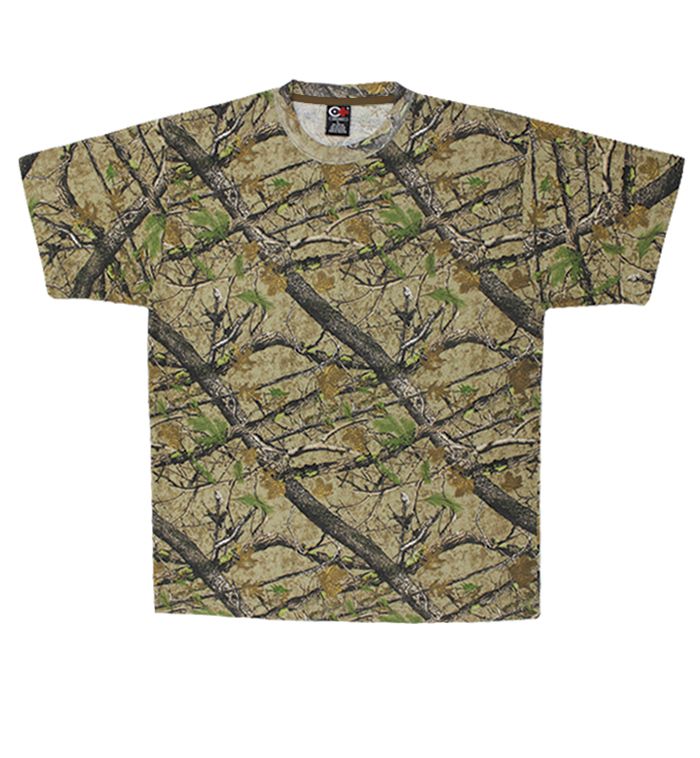 Men's Camoflage Short Sleeve T-Shirt , Size Xlarge 24 pack - at ...