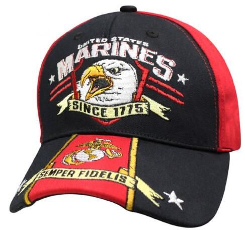 Official Licensed Us Marine Hats Screaming Eagle 6 pack - at ...