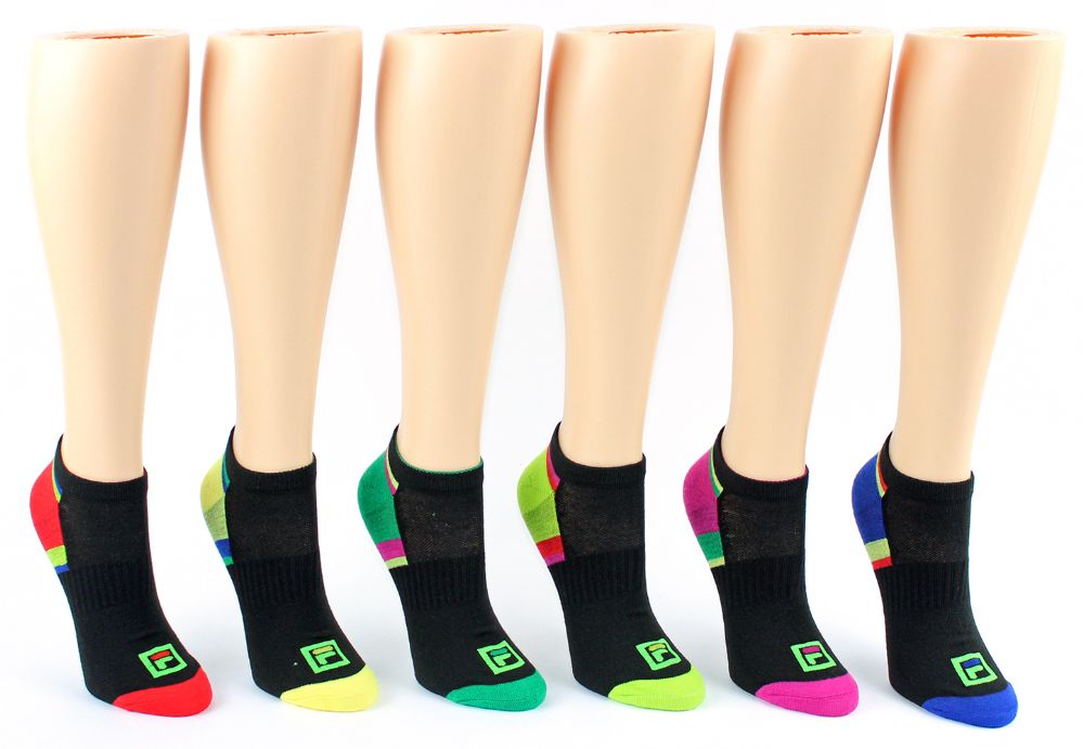 fila women's no show socks