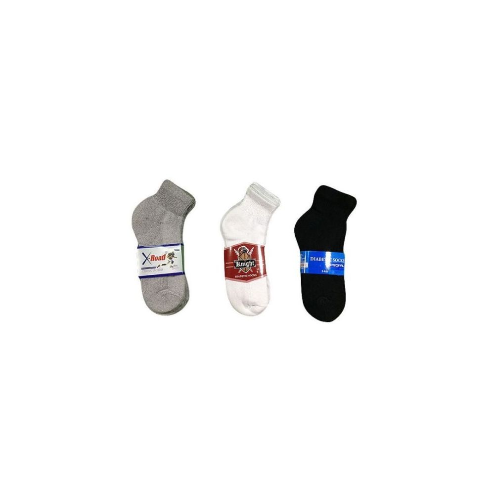 Mens Diabetic Ankle Sock Size 10-13 In White 144 pack - at ...