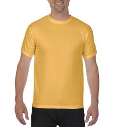 Men's Mustard Yellow Short Sleeve T-Shirts, Size 3xlarge 24 pack - at ...